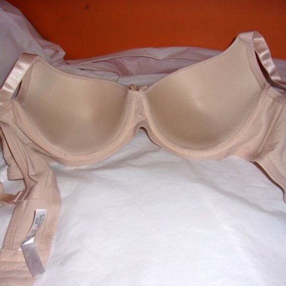 Sofra Light Beige Full Cup Plain Cotton 42D Bra NWT - Picture 8 of 9